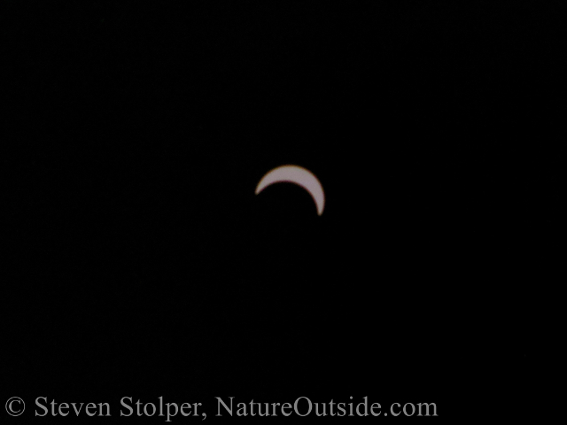 photo of eclipse in Zambia 2001