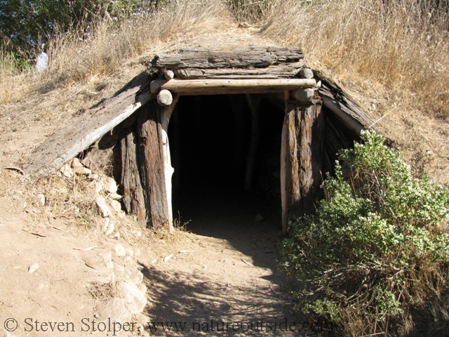 Entrance to family sweat lodge