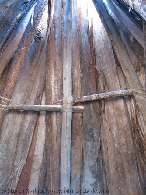 Interior of kotka looking up