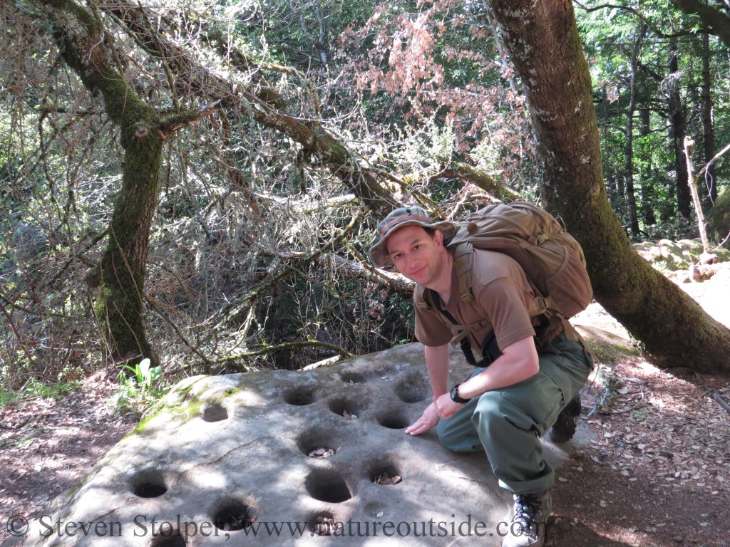 Ohlone bedrock mortar