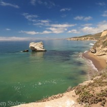 View from the trail to Arch Rock