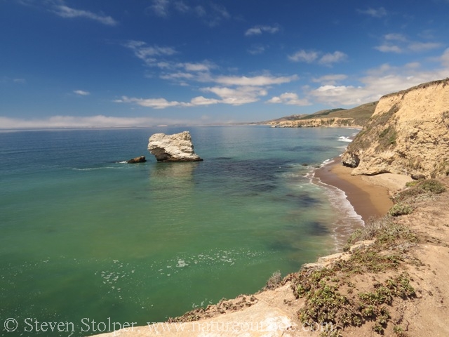 View from the trail to Arch Rock