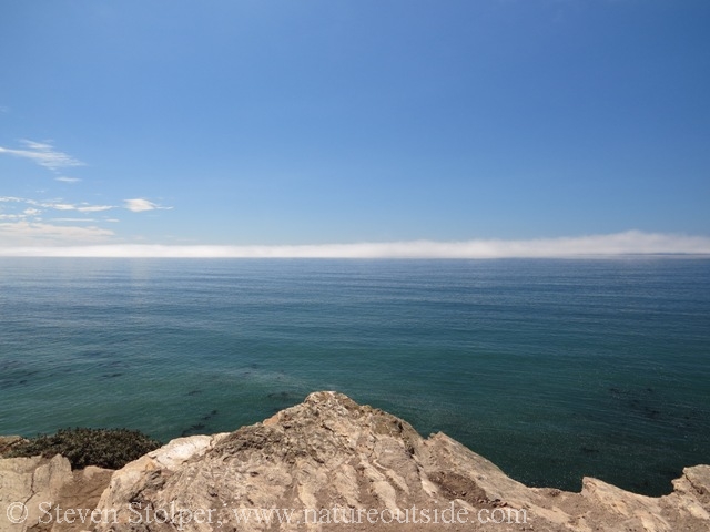 Looking out on the Pacific from Arch Rock