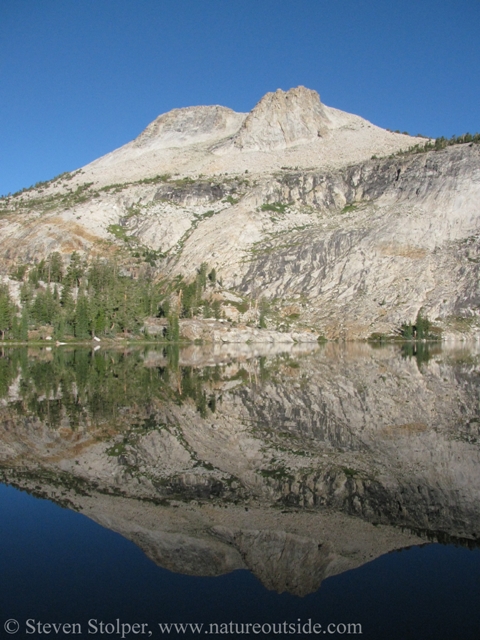 Mt. Hoffman (10,856') reflected in May Lake