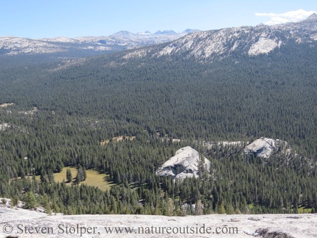 Looking from Lembert Dome