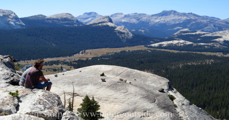 View from Lembert Dome, Yosemite National Park