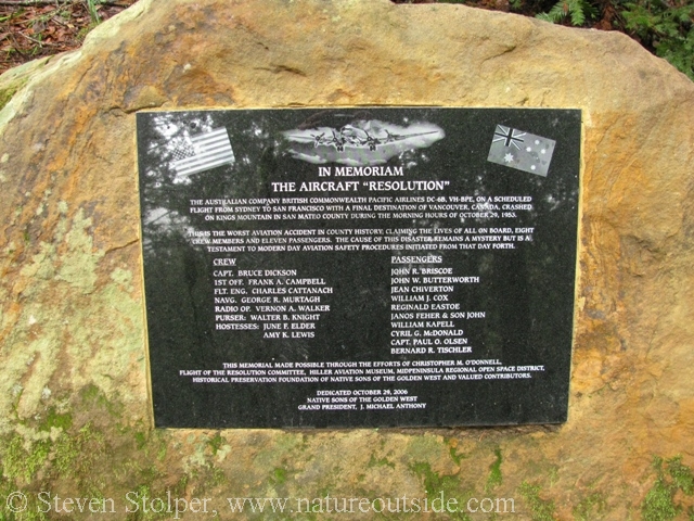 Memorial to the 19 people who lost their lives