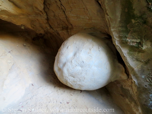 An amazing sandstone globe