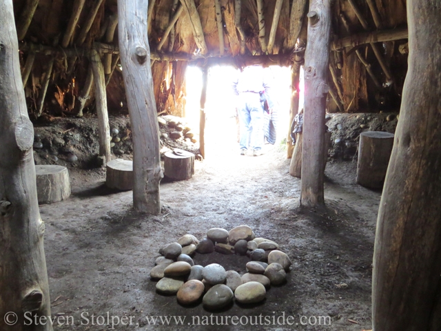 Pit house interior