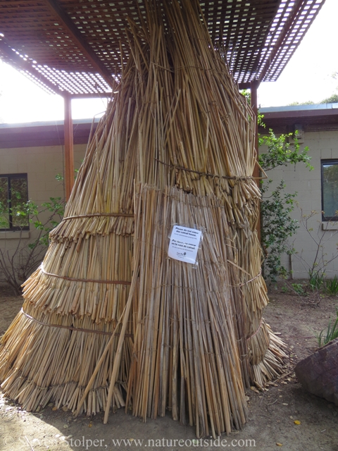 Tule house replica (door closed)