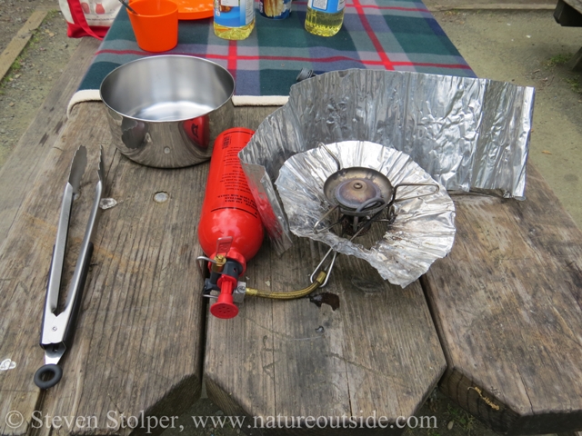 doughnut making camping equipment