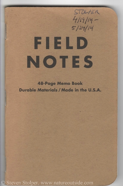 Field Notes notebook