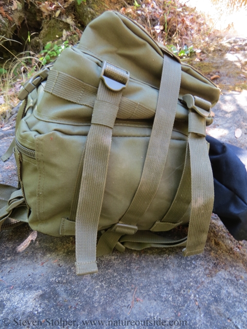Exos-Gear Bravo backpack bottom straps