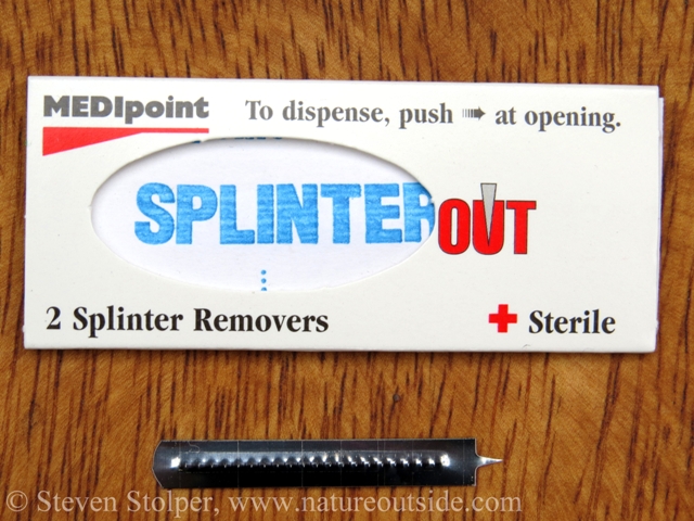 MEDIpoint Splinter Out splinter remover (with packaging)