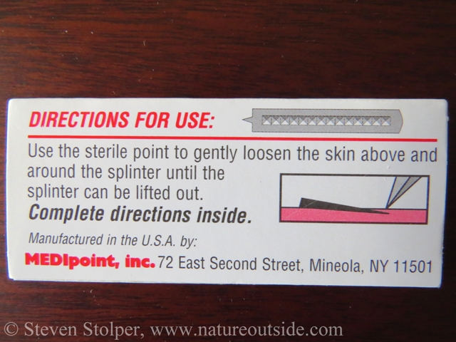 Medipoint Splinter Out instructions