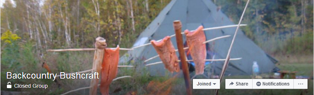 backcountry bushcraft facebook group header