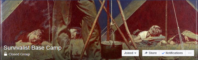 survivalist base camp facebook group header