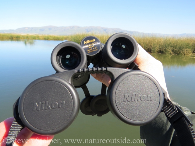 Monarch 5 binoculars rain guard