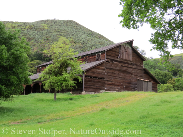 barn at JB Ranch Sunol Regional Wilderness