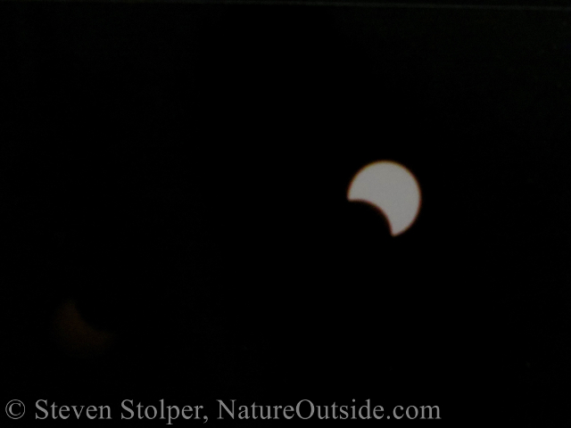 photo of eclipse in Zambia 2001