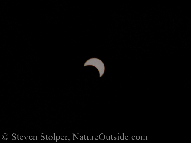 photo of eclipse in Zambia 2001