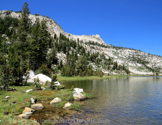 Lake Elizabeth in Yosemite's high country