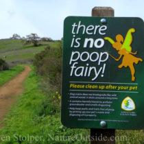 funny trail sign
