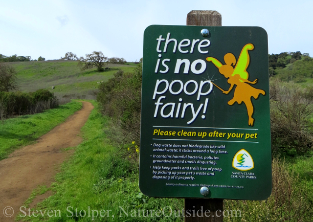 funny trail sign