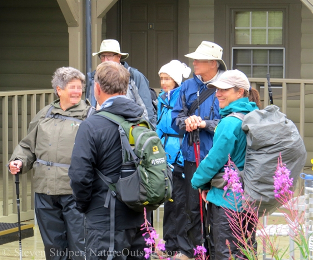 group of hikers