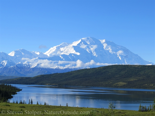 Wonder lake and Mt. Denali