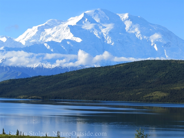 Wonder lake and Mt. Denali