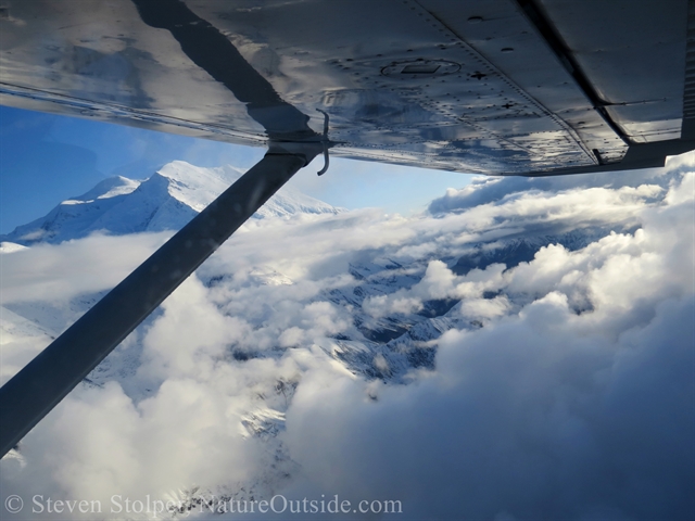 mt. denali and clouds