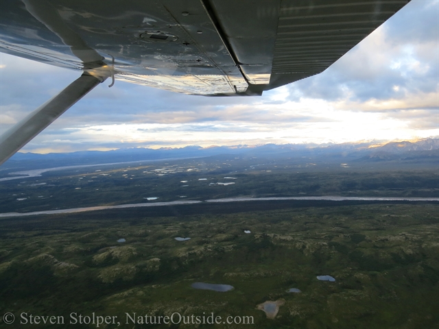 tundra seen from air