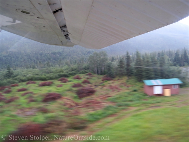 view from airplane