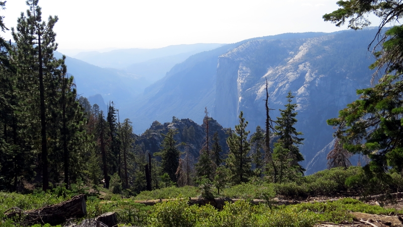 Looking toward Yosemite Valley