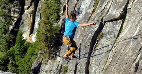 highliner at Taft Point