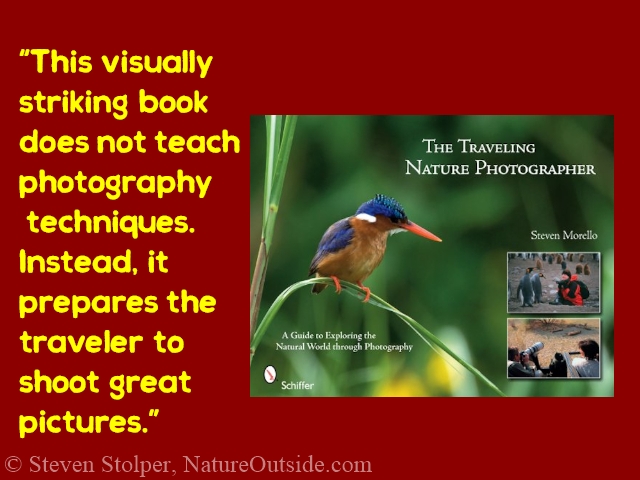 traveling nature photographer book review quote