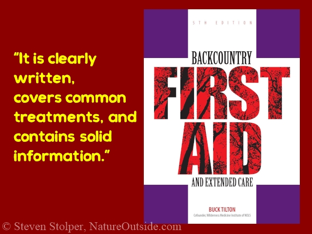 backcountry first aid book review quote
