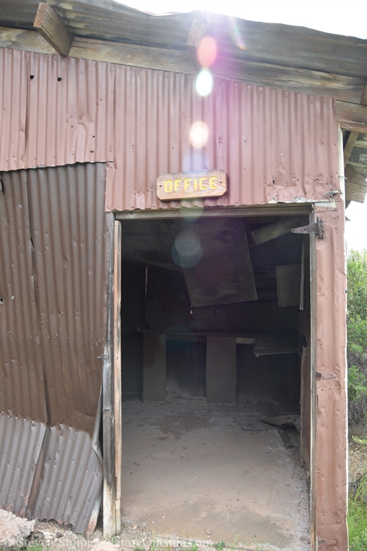 office at the quicksilver furnace