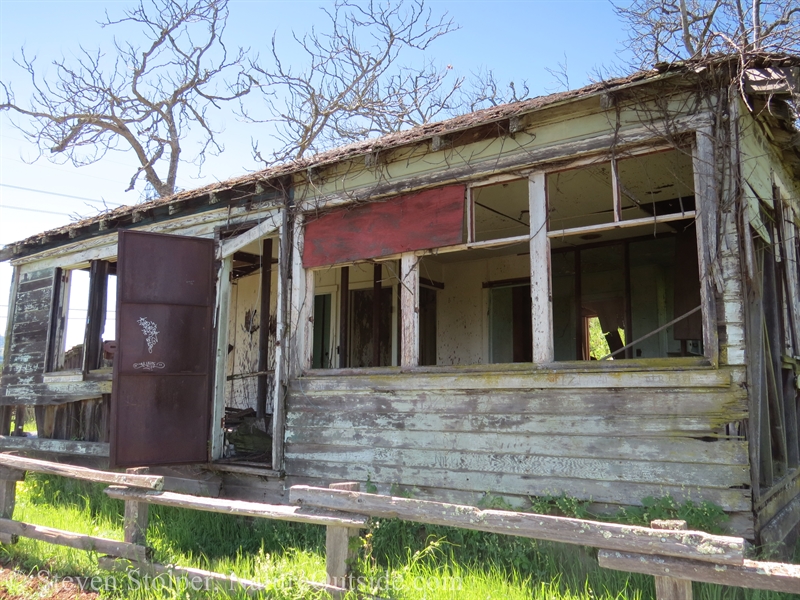 abandoned house