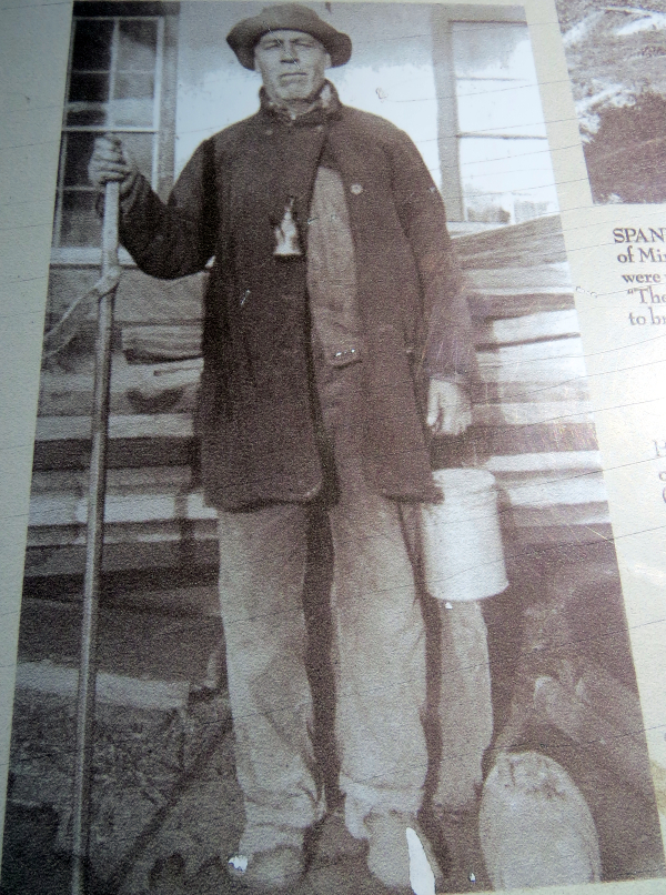 photograph of mercury miner