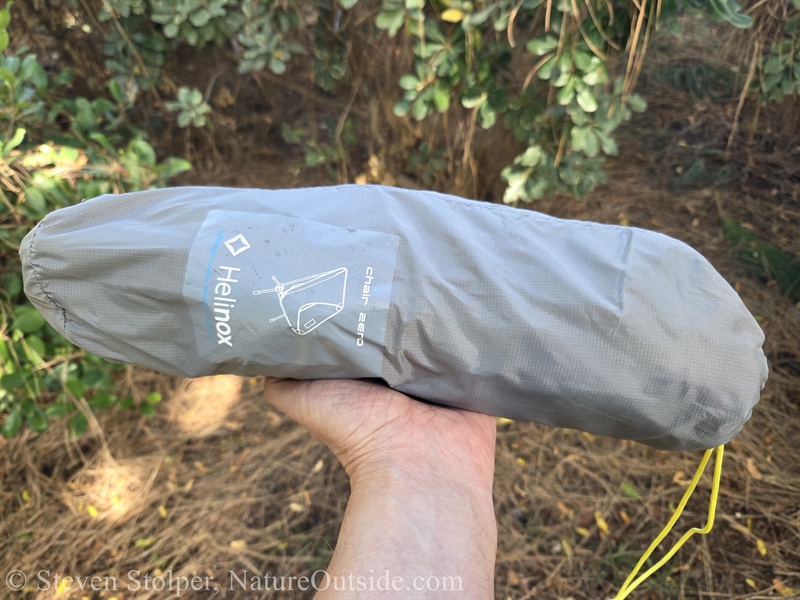 Helinox Chair Zero in stuff sack