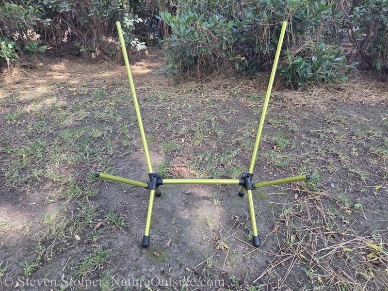 The Helinox Chair Zero frame