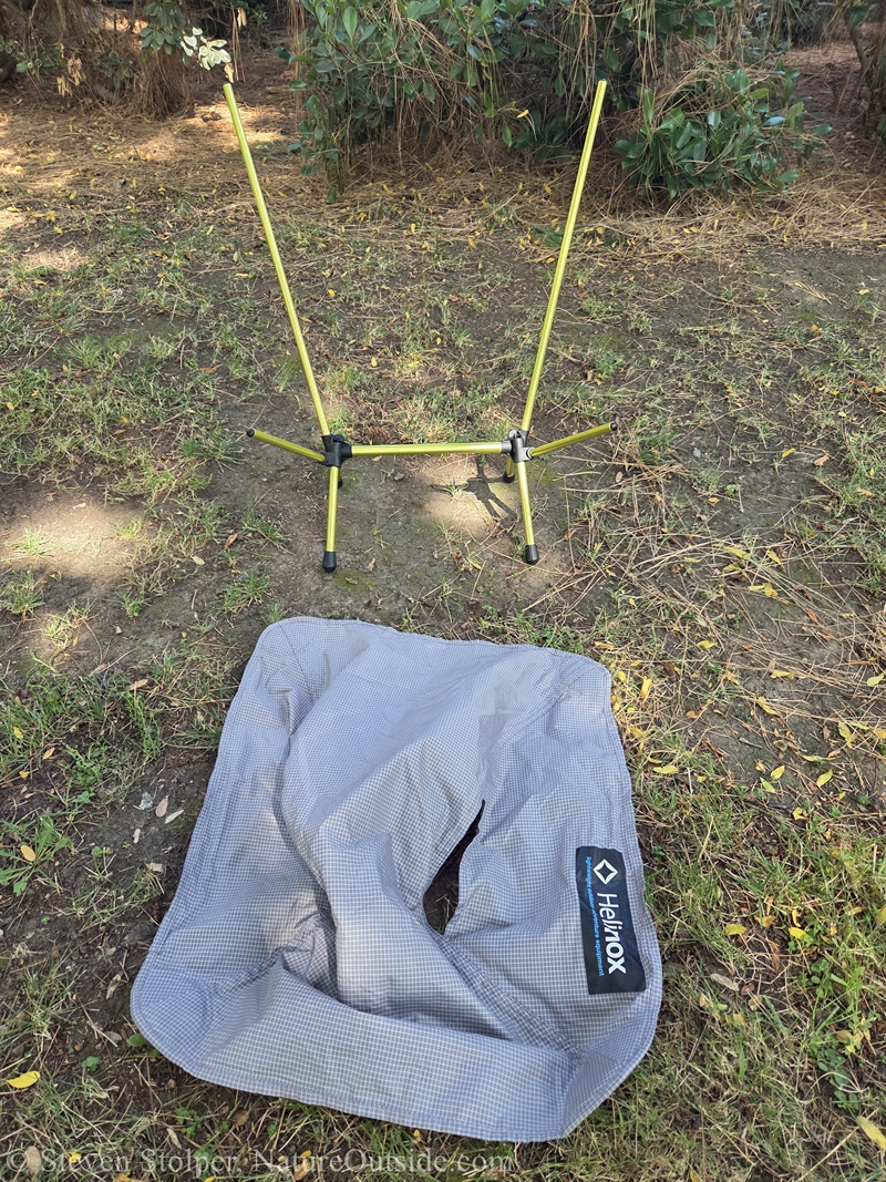Helinox Chair Zero frame and seat