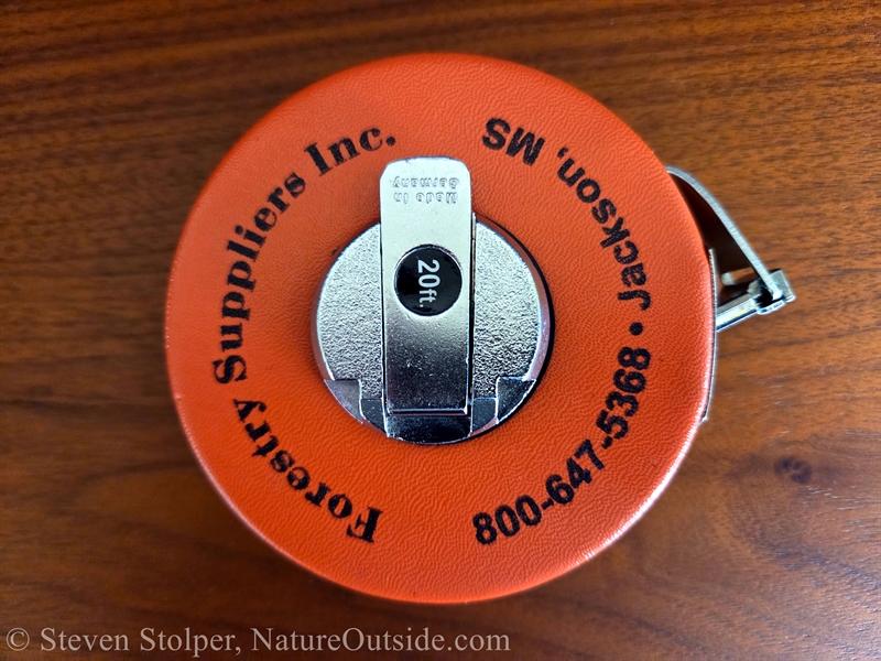 special tape measure to find DBH