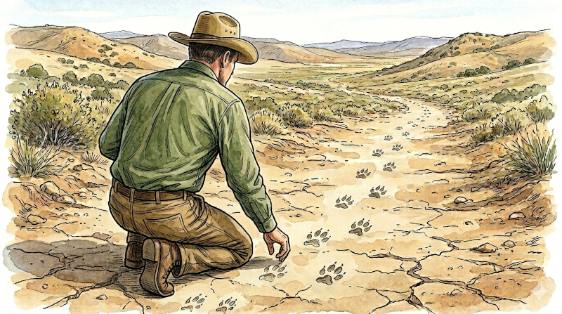 tracker illustration - AI generated
